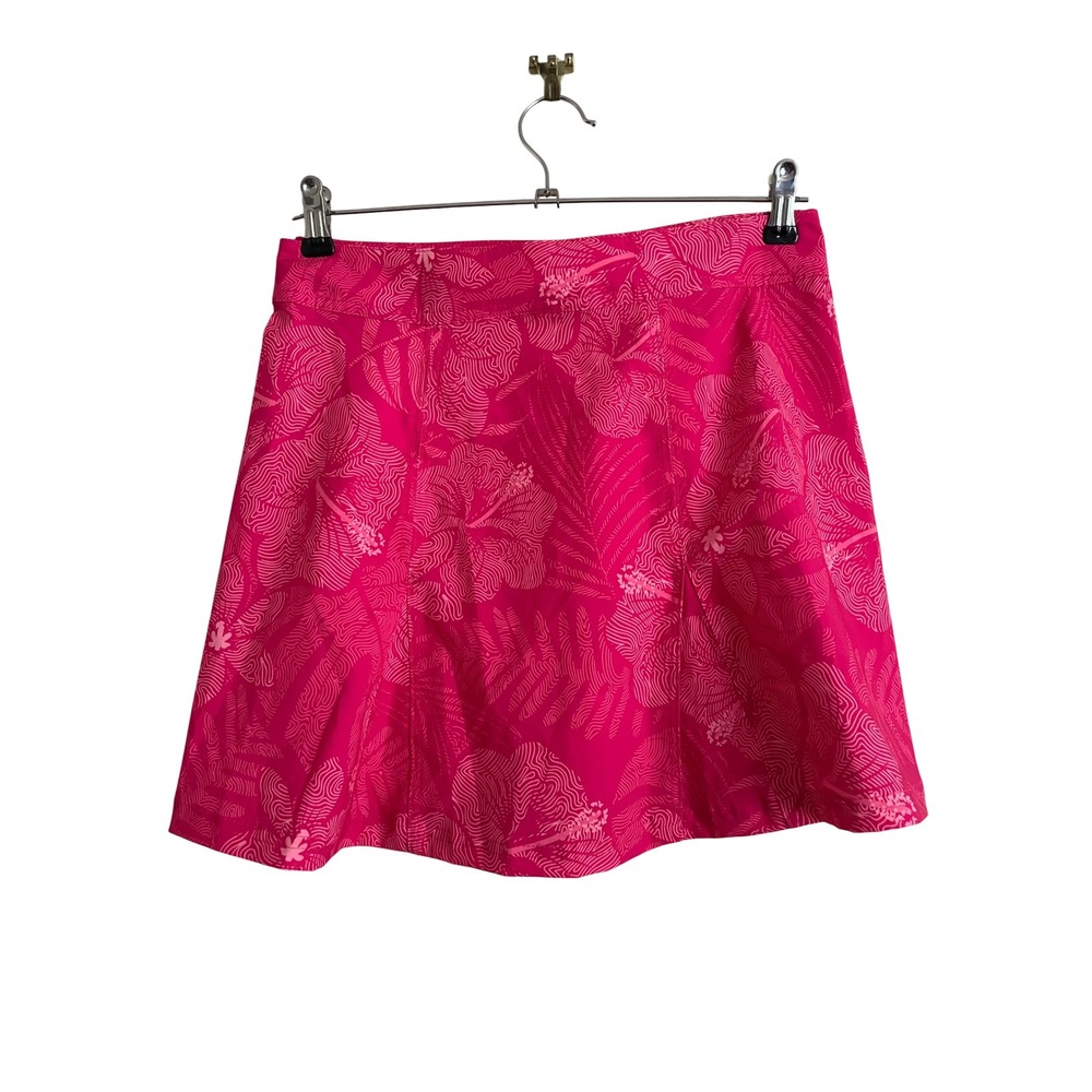 NWT RipSkirt Hawaii Wrap Skirt Pink Tropics Hibiscus Floral Small Length 1 - Picture 5 of 8